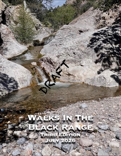 Walks in the Black Range 3rd Ed Cover